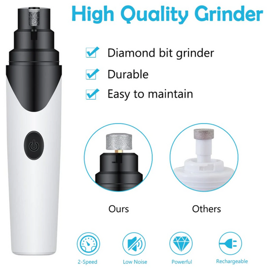 PetsyBliss™ Dog Nail Trimmer - Electric Nail Grinder For Dogs