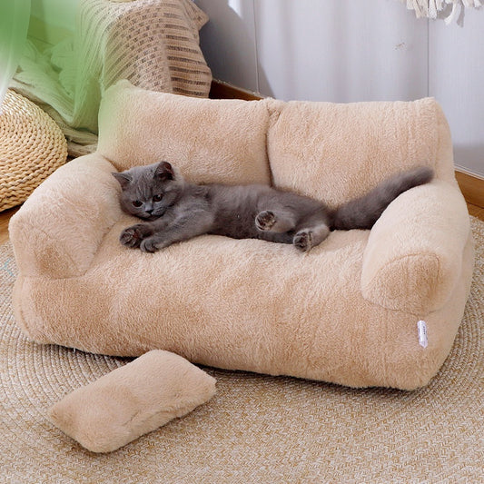 PetsyBliss™ Warm Cat Sofa Bed